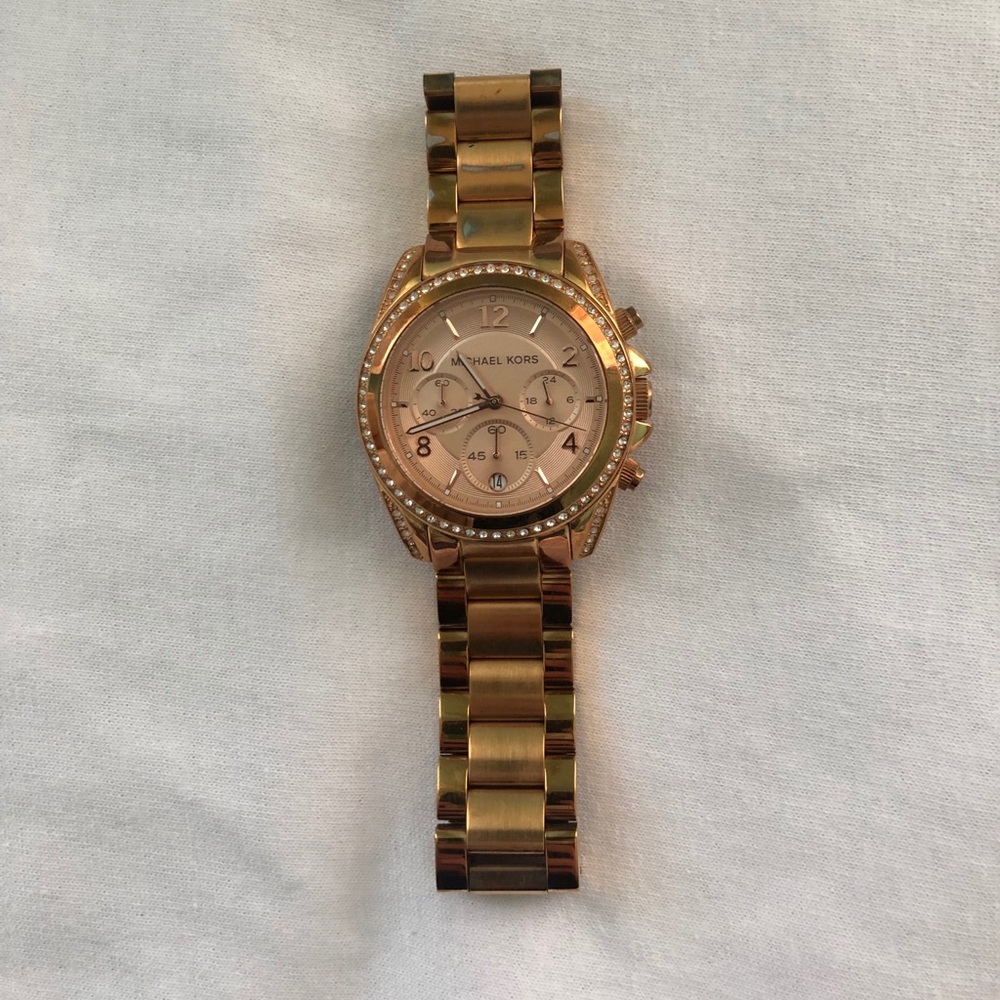 Rose Gold Michael Kors Watch